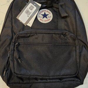 backpack Converse Small Square 14" School Bag Messenger BLACK NEW
